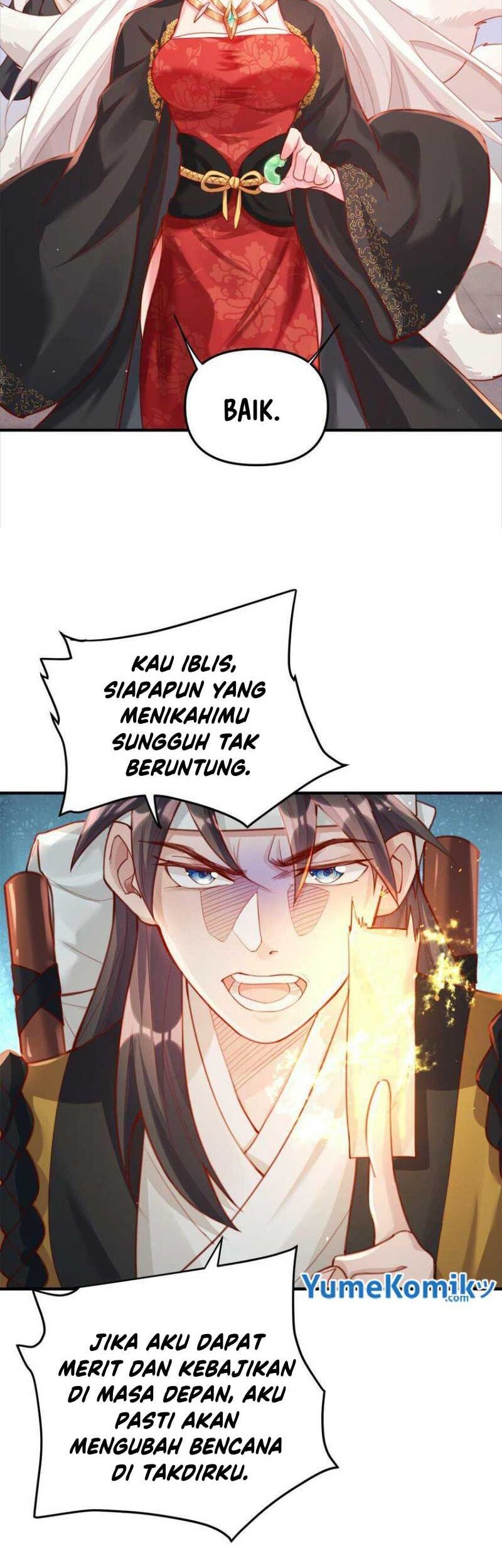 It’s Just Fortune-Telling, How Did the Nine-Tailed Demon Emperor Become My Wife?! Chapter 2 - halaman 22