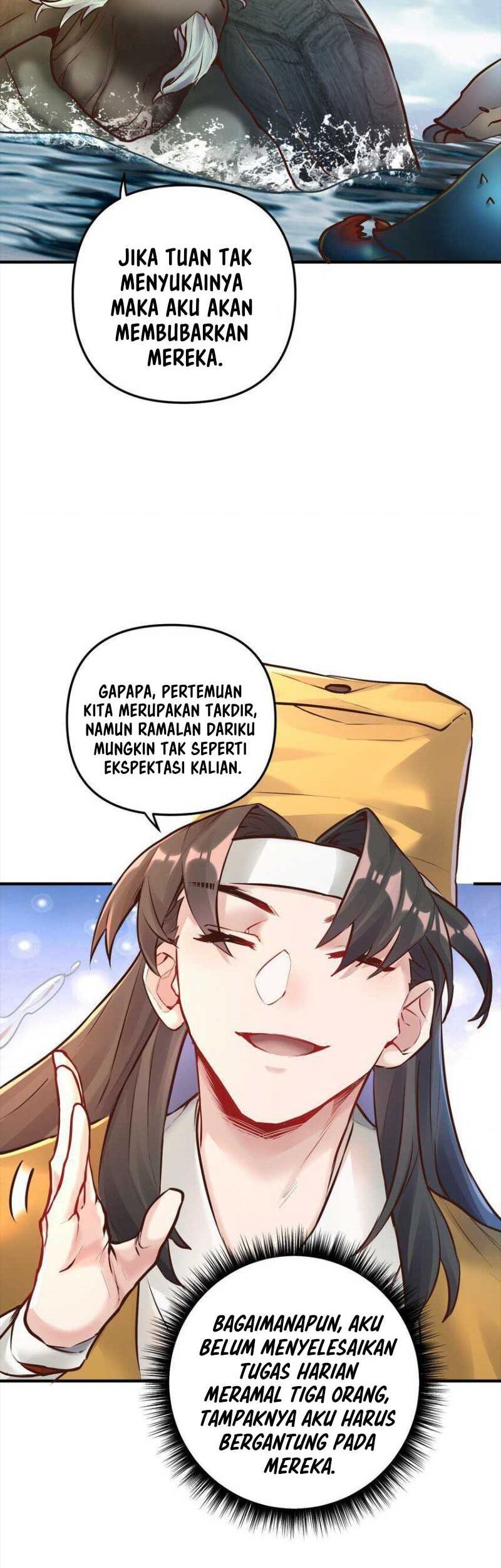 It’s Just Fortune-Telling, How Did the Nine-Tailed Demon Emperor Become My Wife?! Chapter 3 - halaman 18
