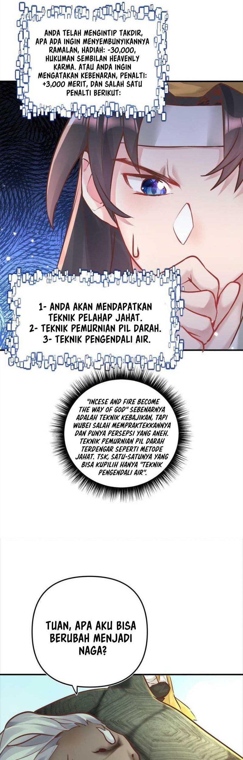 It’s Just Fortune-Telling, How Did the Nine-Tailed Demon Emperor Become My Wife?! Chapter 3 - halaman 33