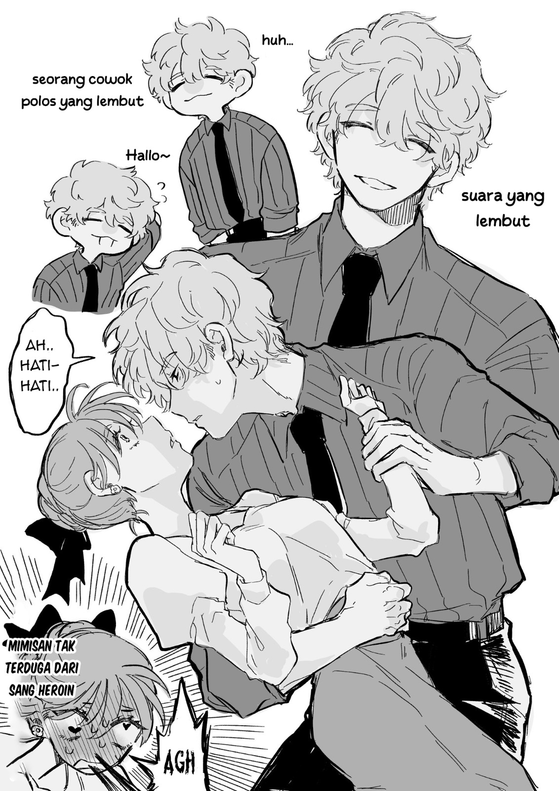 It’s Not like I Like Haruno-san at All! Chapter 0 - halaman 4