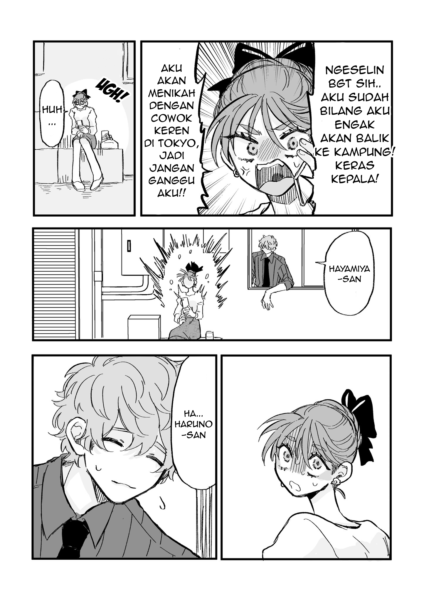 It’s Not like I Like Haruno-san at All! Chapter 1 - halaman 6