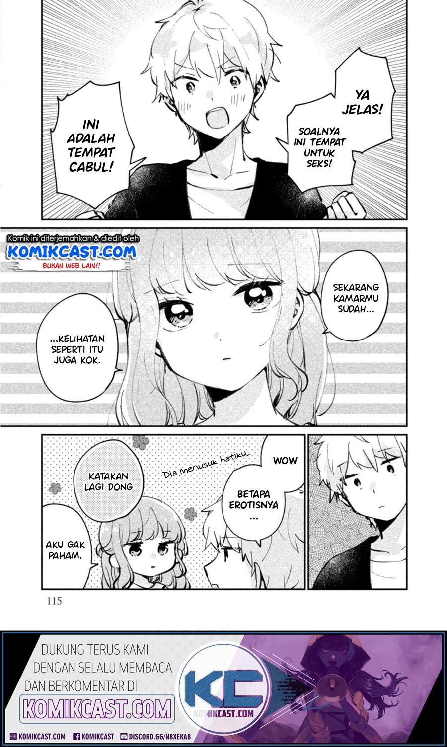 It’s Not Meguro-san’s First Time Chapter 24.5 - halaman 8