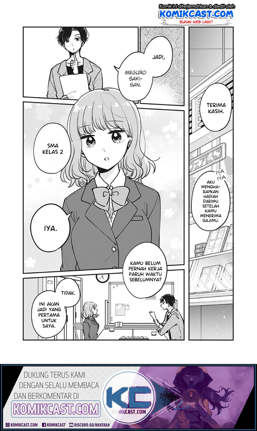 It’s Not Meguro-san’s First Time Chapter 32 - halaman 10
