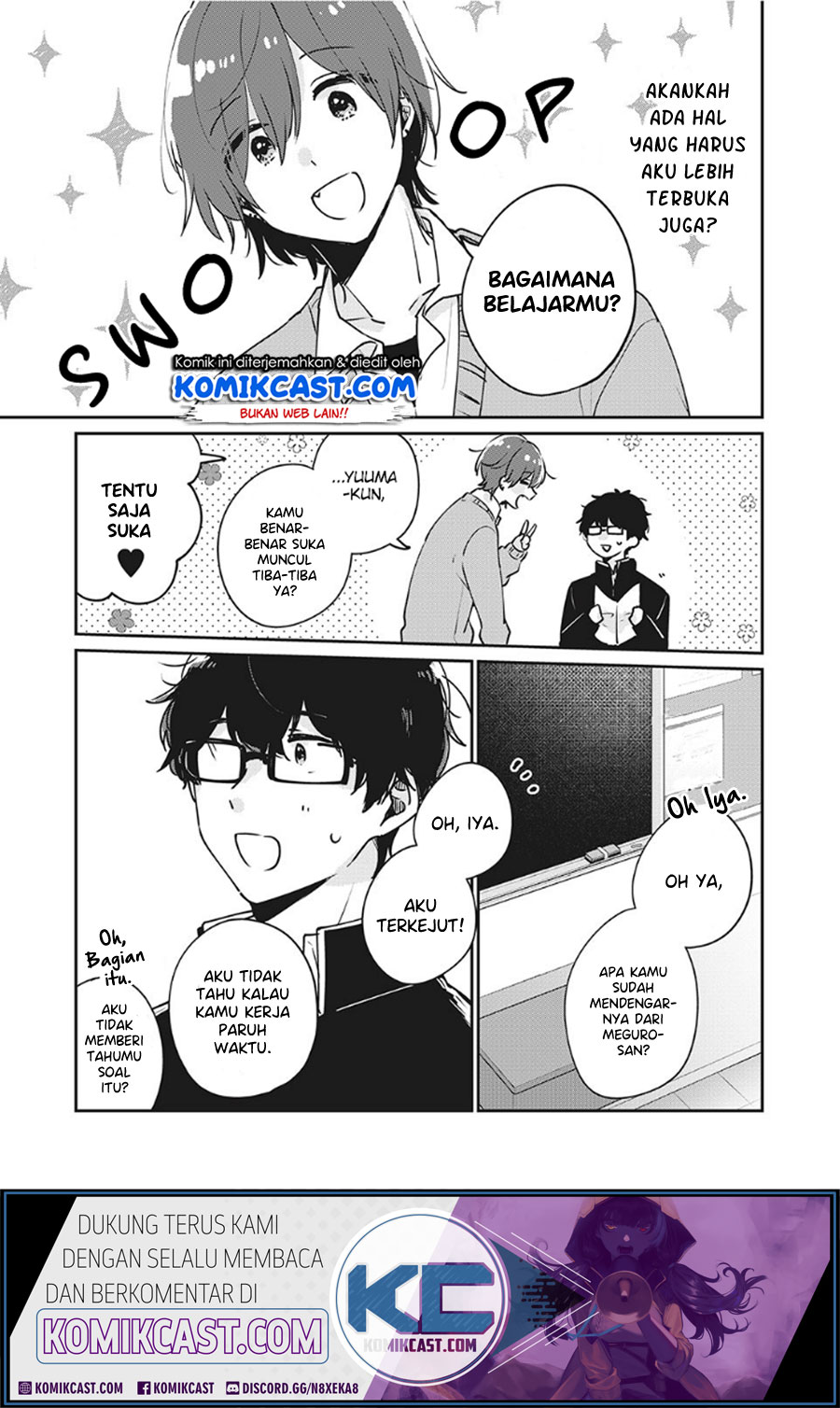 It’s Not Meguro-san’s First Time Chapter 33 - halaman 8