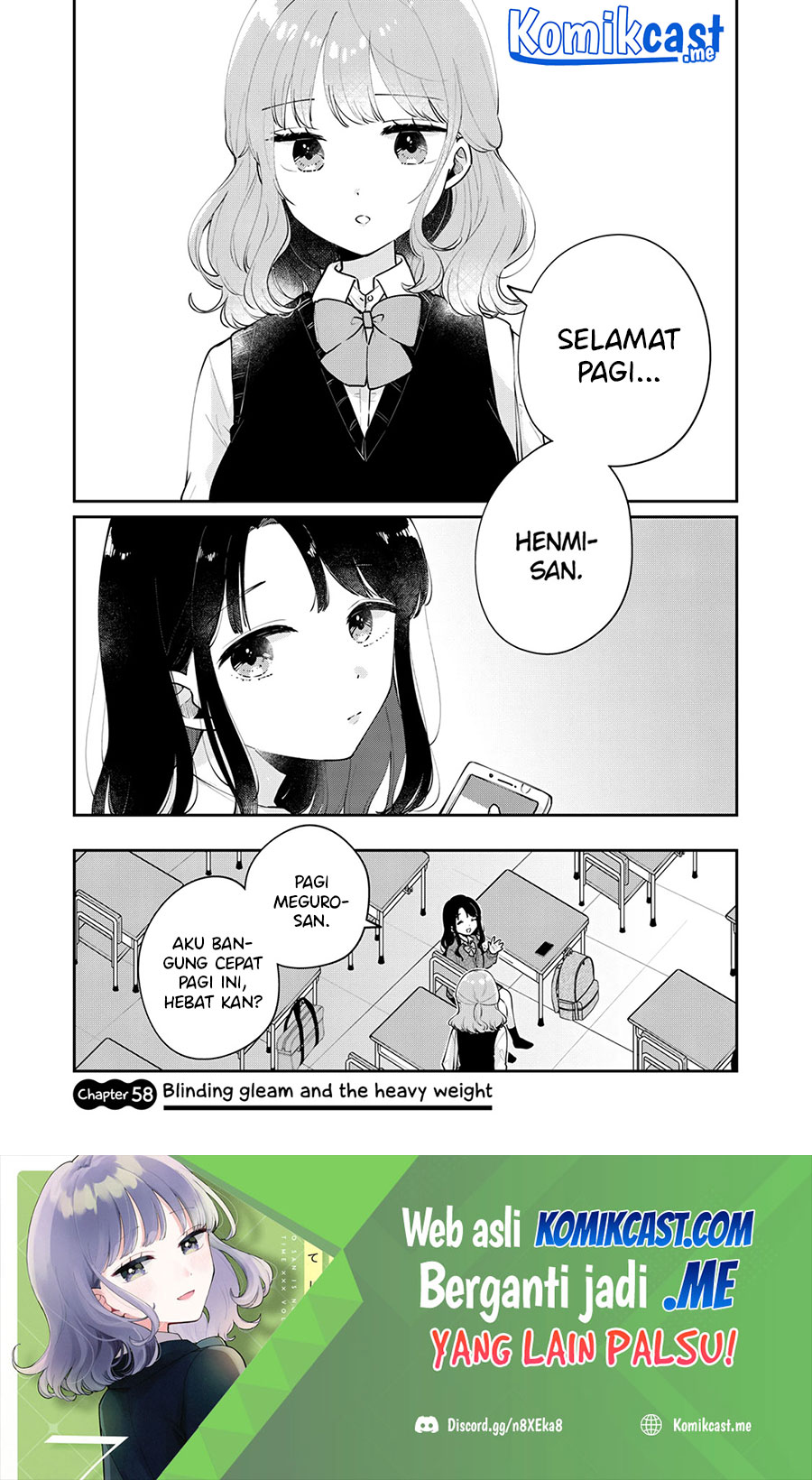 It’s Not Meguro-san’s First Time Chapter 58 - halaman 2