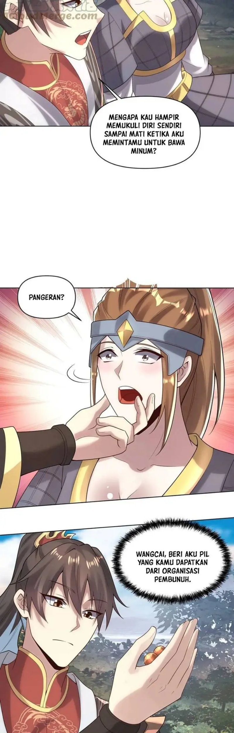 It’s Over! The Queen’s Soft Rice Husband is Actually Invincible Chapter 21 - halaman 19