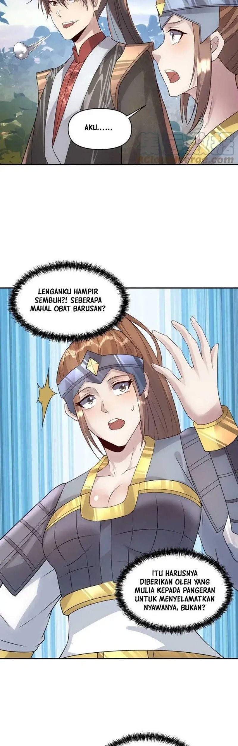 It’s Over! The Queen’s Soft Rice Husband is Actually Invincible Chapter 22 - halaman 9