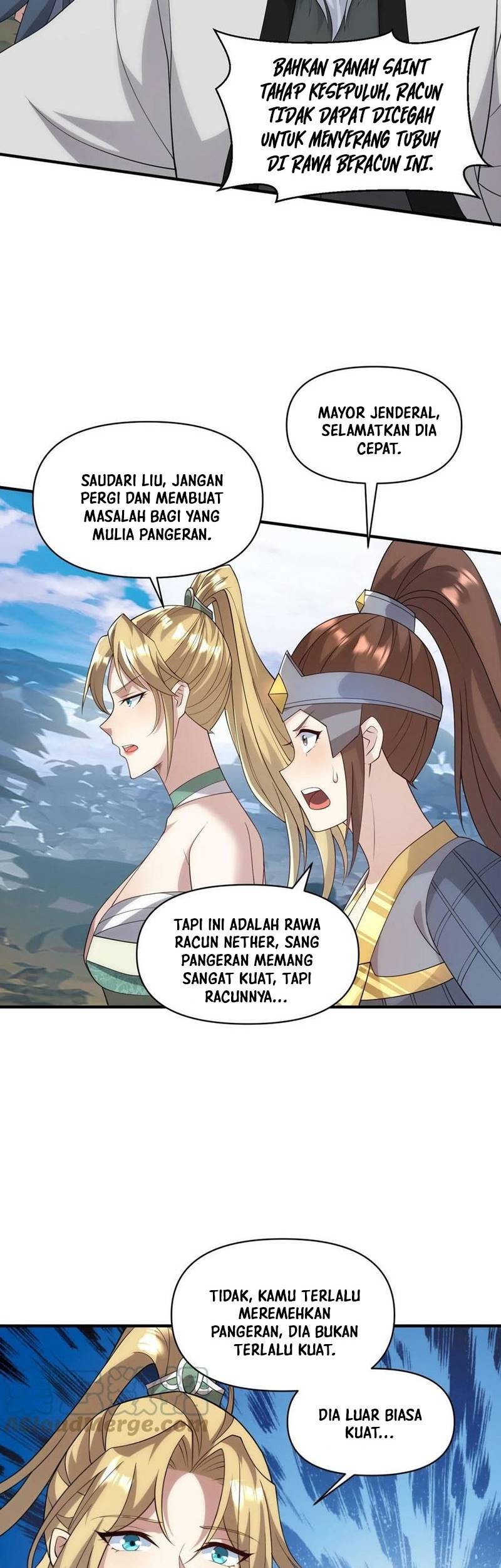 It’s Over! The Queen’s Soft Rice Husband is Actually Invincible Chapter 24 - halaman 21