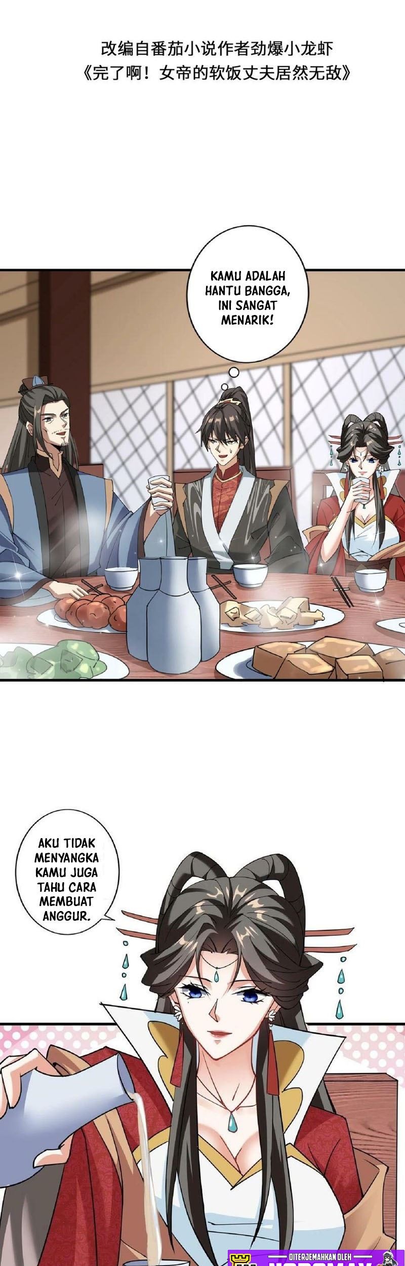 It’s Over! The Queen’s Soft Rice Husband is Actually Invincible Chapter 34 - halaman 2