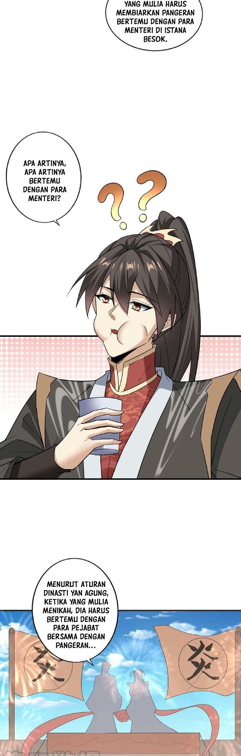 It’s Over! The Queen’s Soft Rice Husband is Actually Invincible Chapter 34 - halaman 20