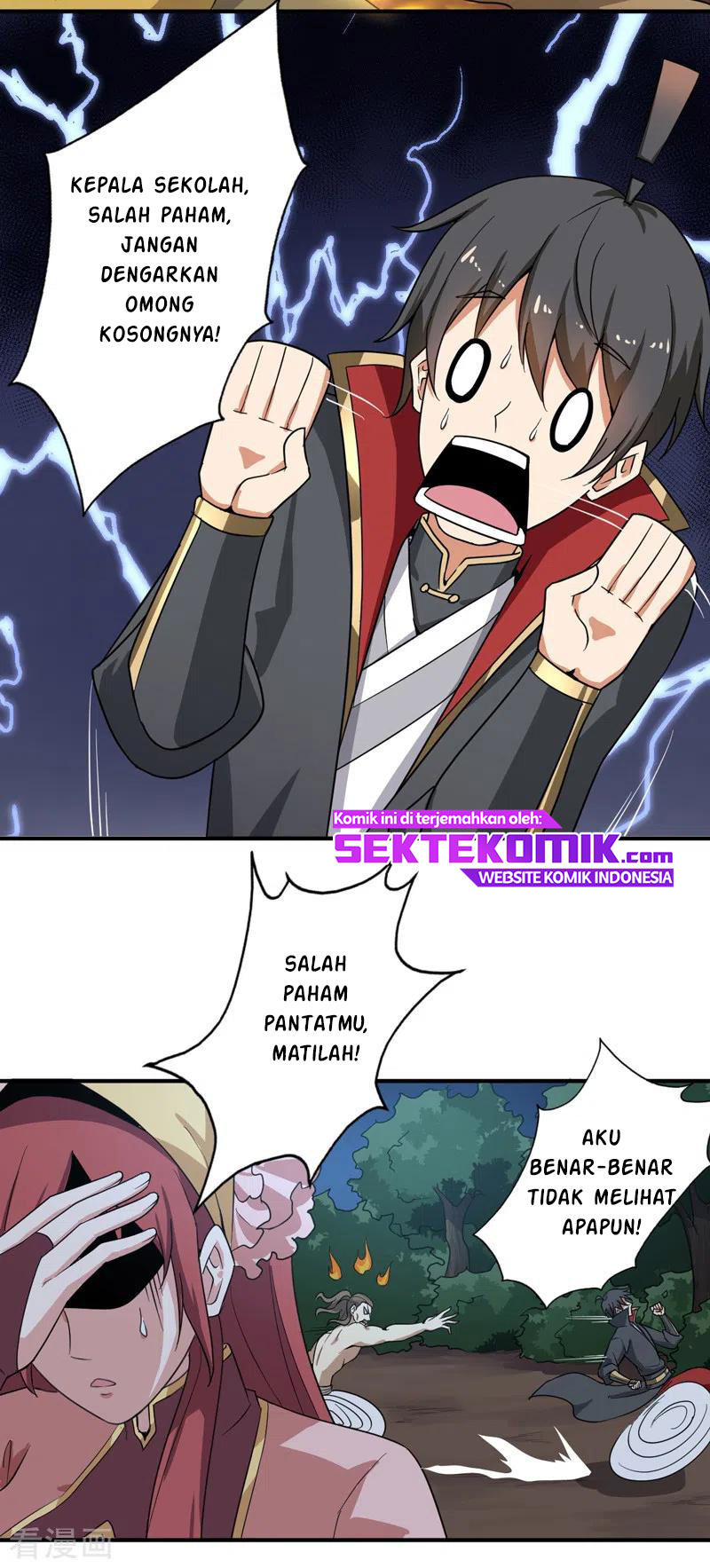 It’s Over! The Queen’s Soft Rice Husband is Actually Invincible Chapter 351 - halaman 6