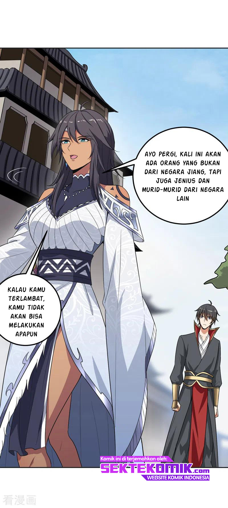 It’s Over! The Queen’s Soft Rice Husband is Actually Invincible Chapter 362 - halaman 18