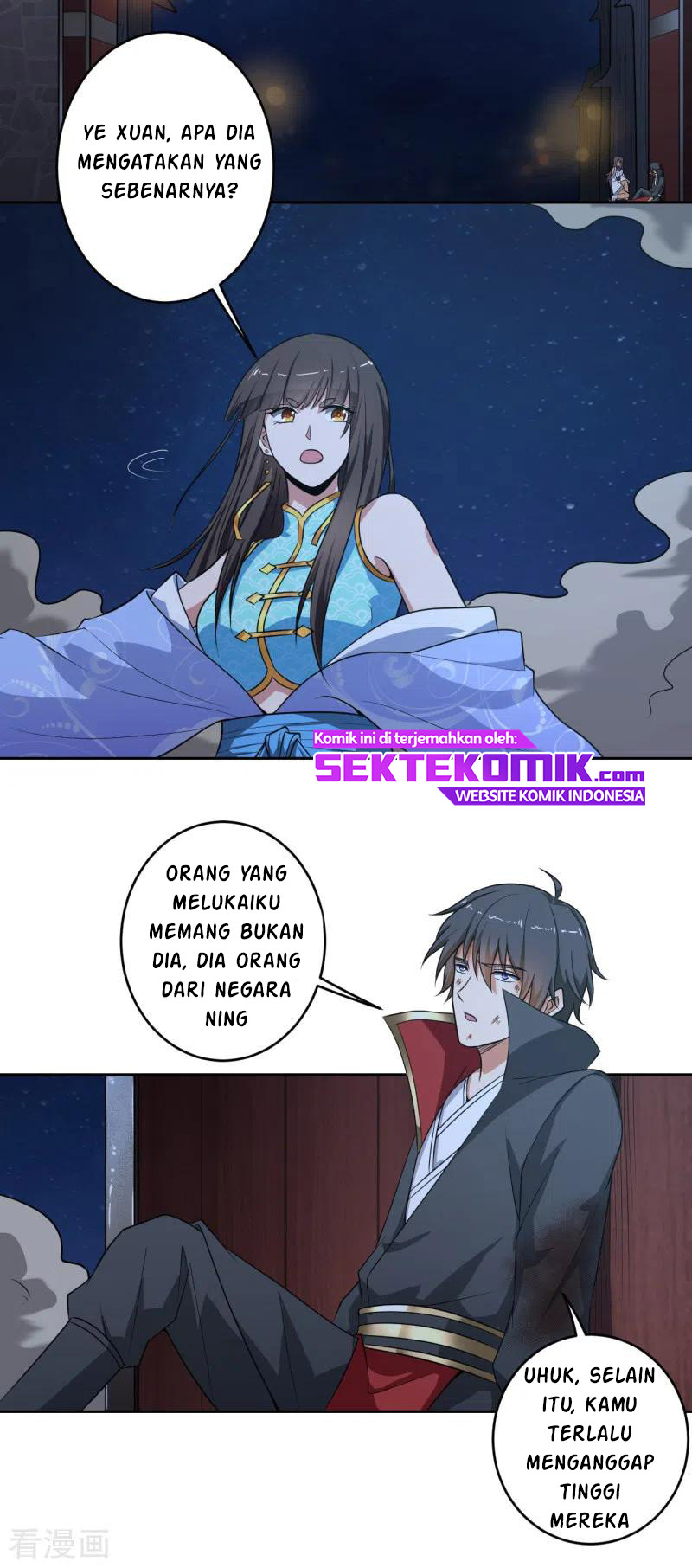 It’s Over! The Queen’s Soft Rice Husband is Actually Invincible Chapter 375 - halaman 9