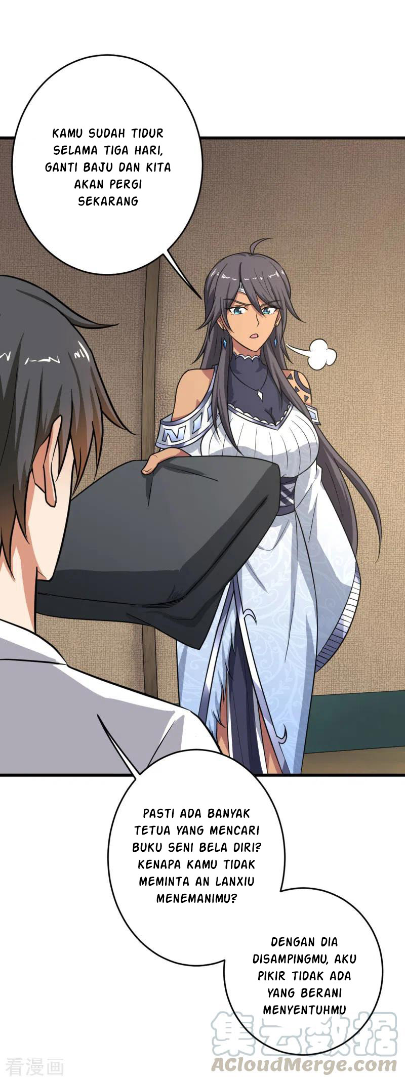 It’s Over! The Queen’s Soft Rice Husband is Actually Invincible Chapter 377 - halaman 17