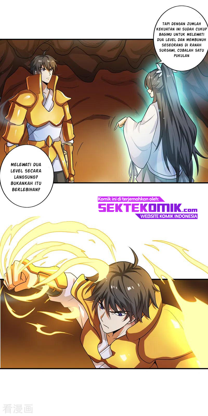 It’s Over! The Queen’s Soft Rice Husband is Actually Invincible Chapter 386 - halaman 9