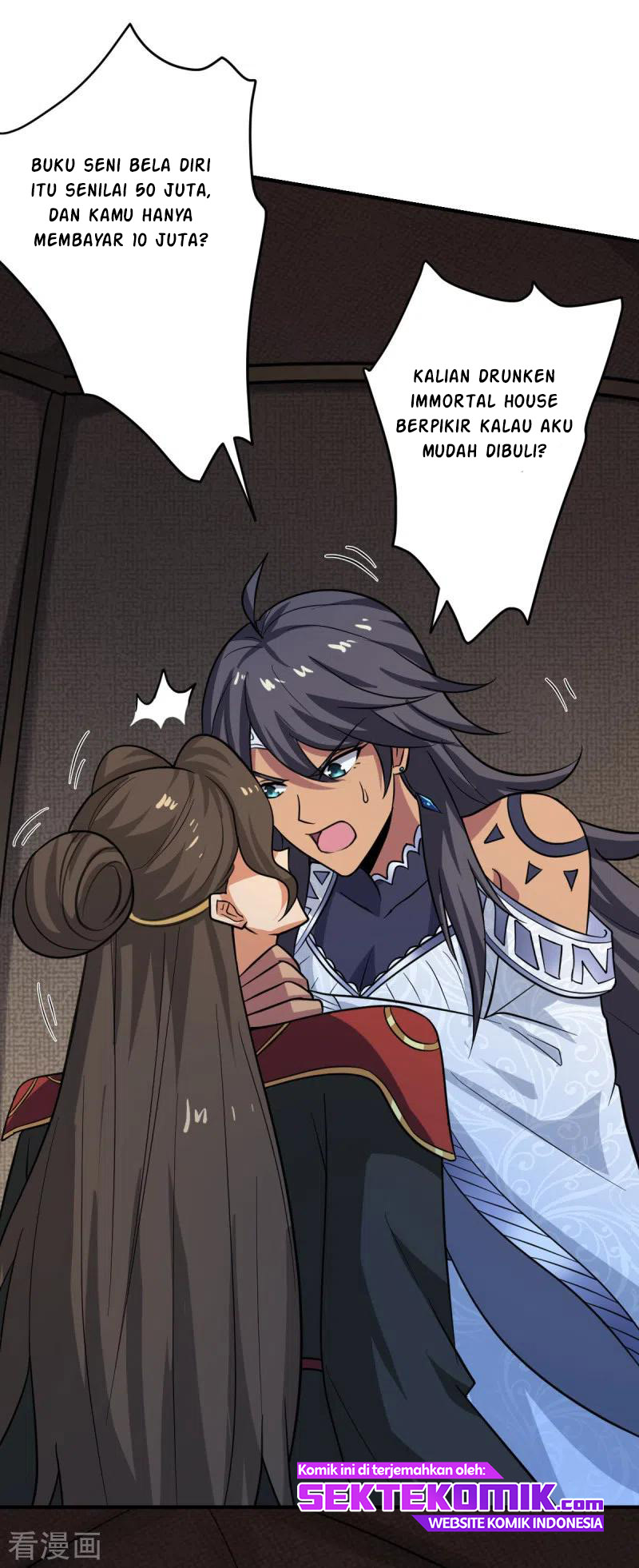 It’s Over! The Queen’s Soft Rice Husband is Actually Invincible Chapter 387 - halaman 7