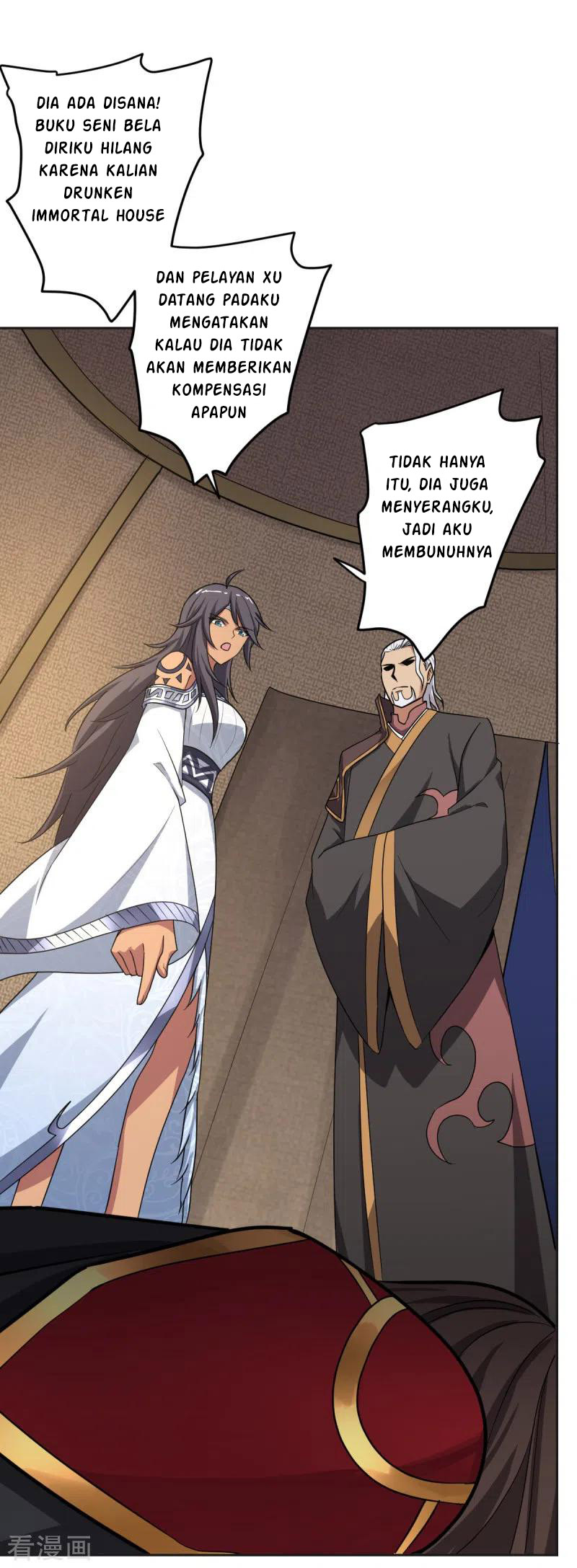 It’s Over! The Queen’s Soft Rice Husband is Actually Invincible Chapter 388 - halaman 11