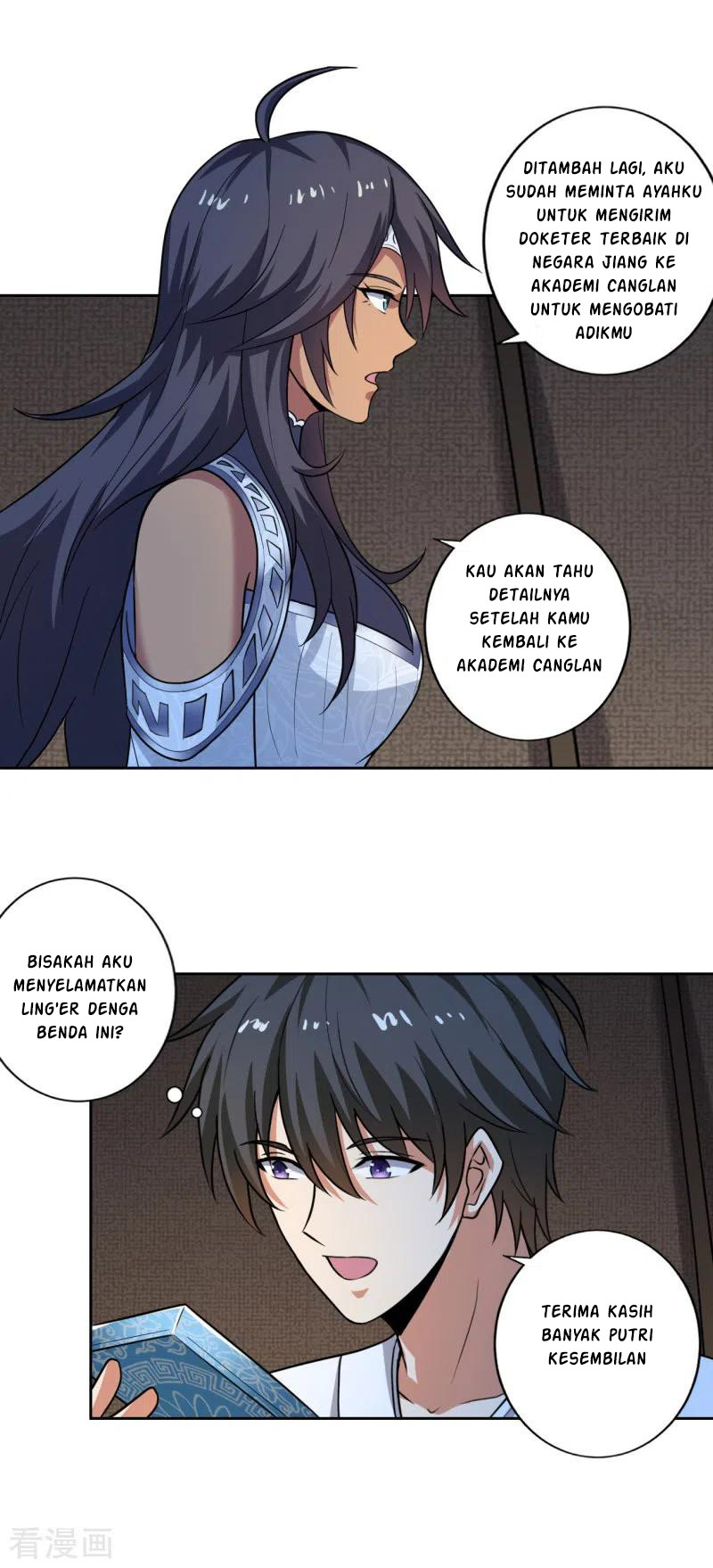 It’s Over! The Queen’s Soft Rice Husband is Actually Invincible Chapter 390 - halaman 9