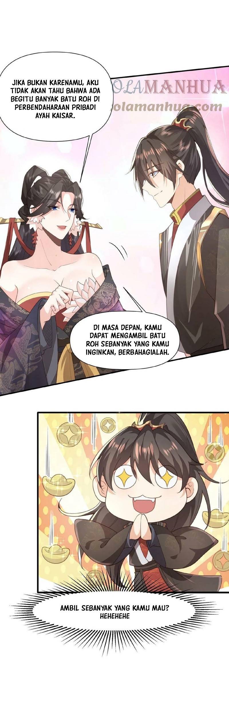 It’s Over! The Queen’s Soft Rice Husband is Actually Invincible Chapter 45 - halaman 18