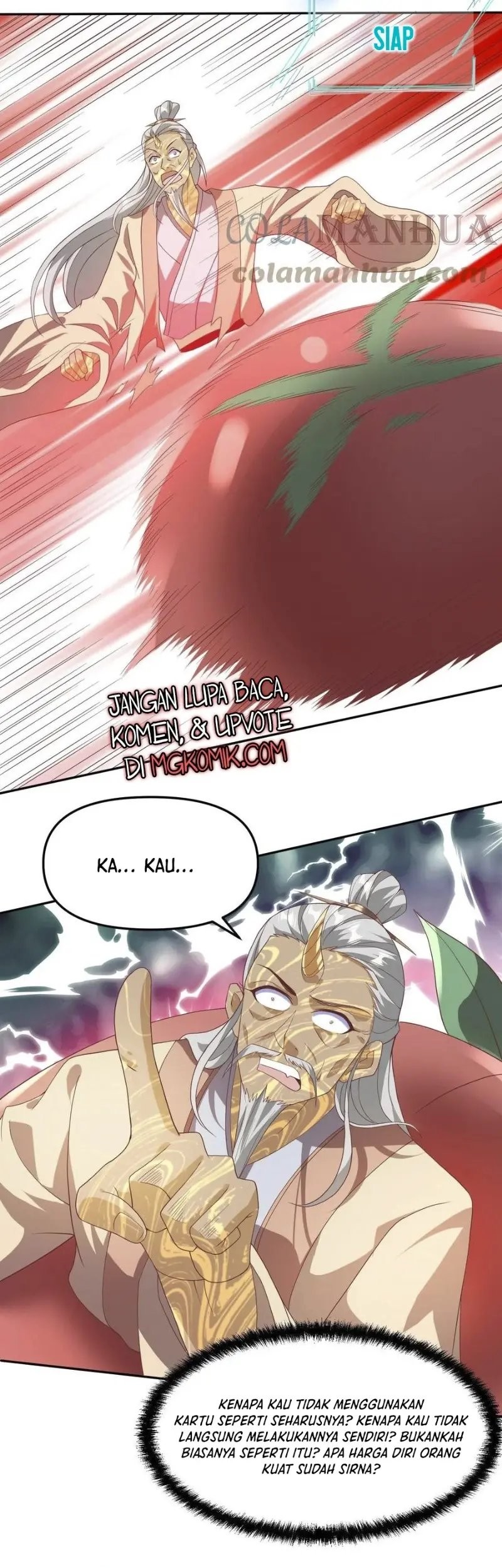 It’s Over! The Queen’s Soft Rice Husband is Actually Invincible Chapter 46 - halaman 19