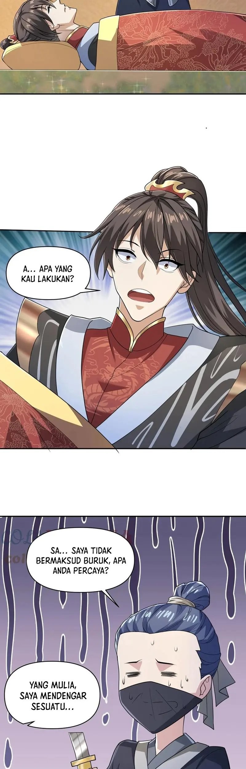 It’s Over! The Queen’s Soft Rice Husband is Actually Invincible Chapter 47 - halaman 7