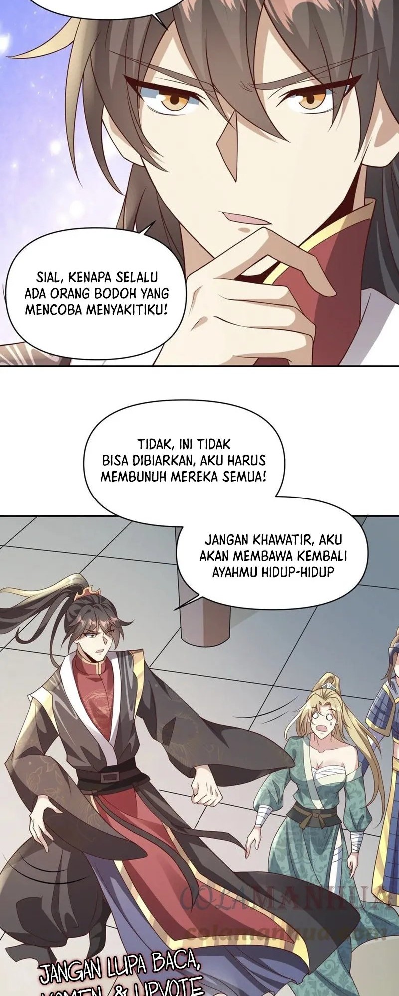 It’s Over! The Queen’s Soft Rice Husband is Actually Invincible Chapter 50 - halaman 10