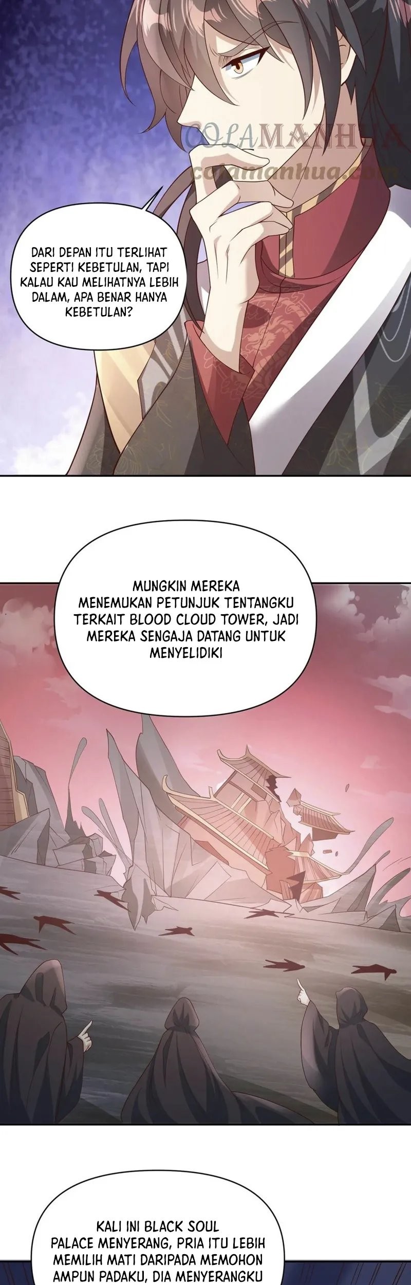 It’s Over! The Queen’s Soft Rice Husband is Actually Invincible Chapter 50 - halaman 7