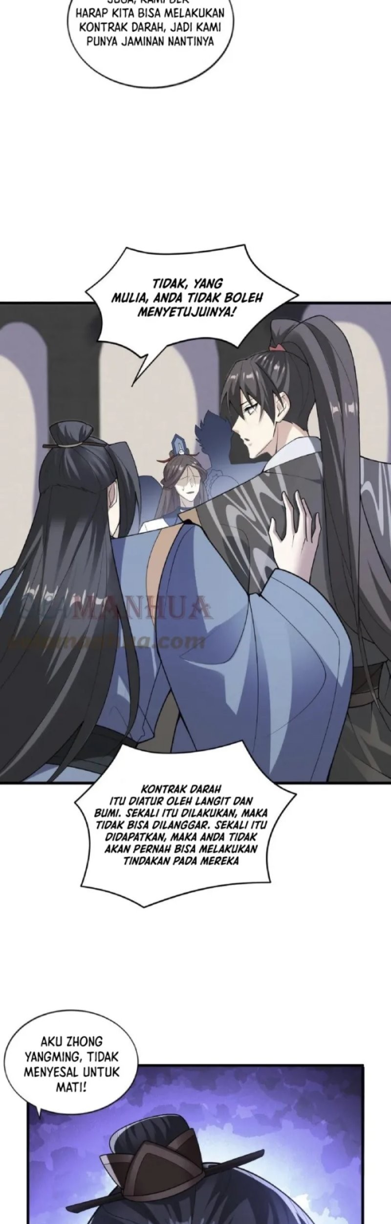 It’s Over! The Queen’s Soft Rice Husband is Actually Invincible Chapter 53 - halaman 27