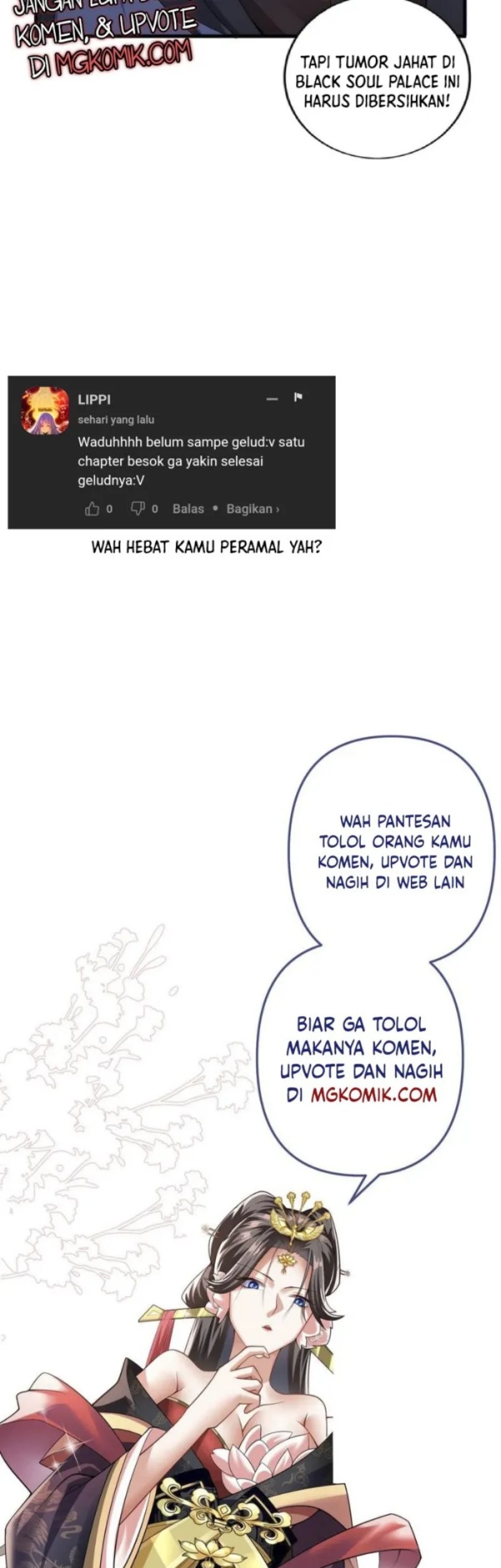 It’s Over! The Queen’s Soft Rice Husband is Actually Invincible Chapter 53 - halaman 29
