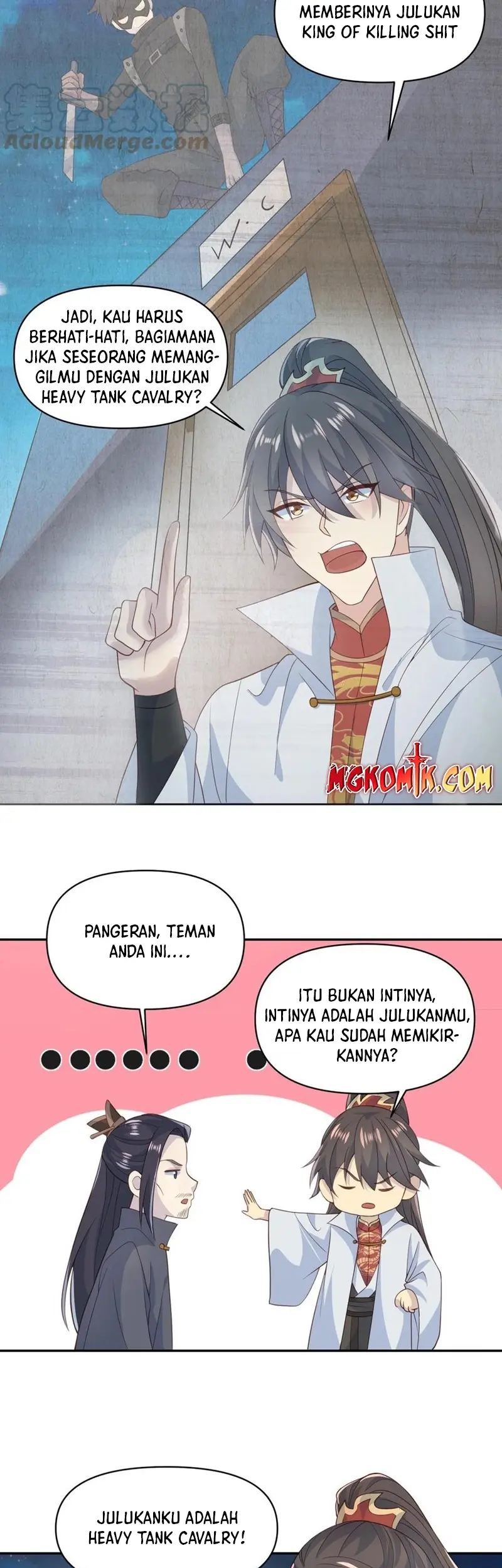 It’s Over! The Queen’s Soft Rice Husband is Actually Invincible Chapter 58 - halaman 11