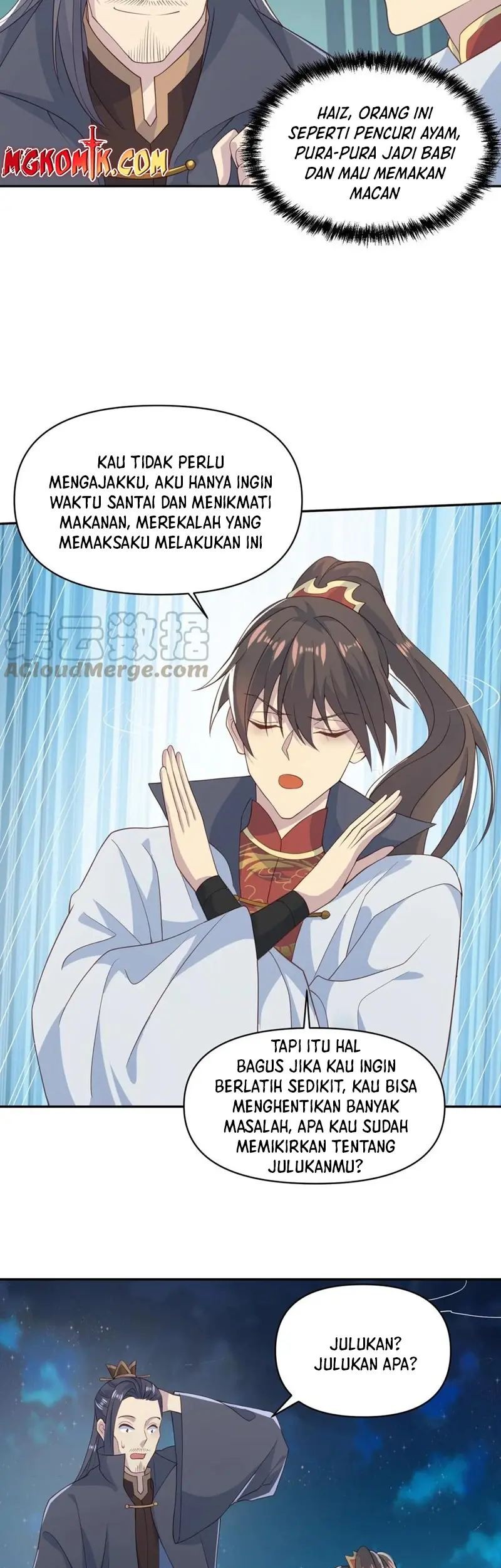 It’s Over! The Queen’s Soft Rice Husband is Actually Invincible Chapter 58 - halaman 9
