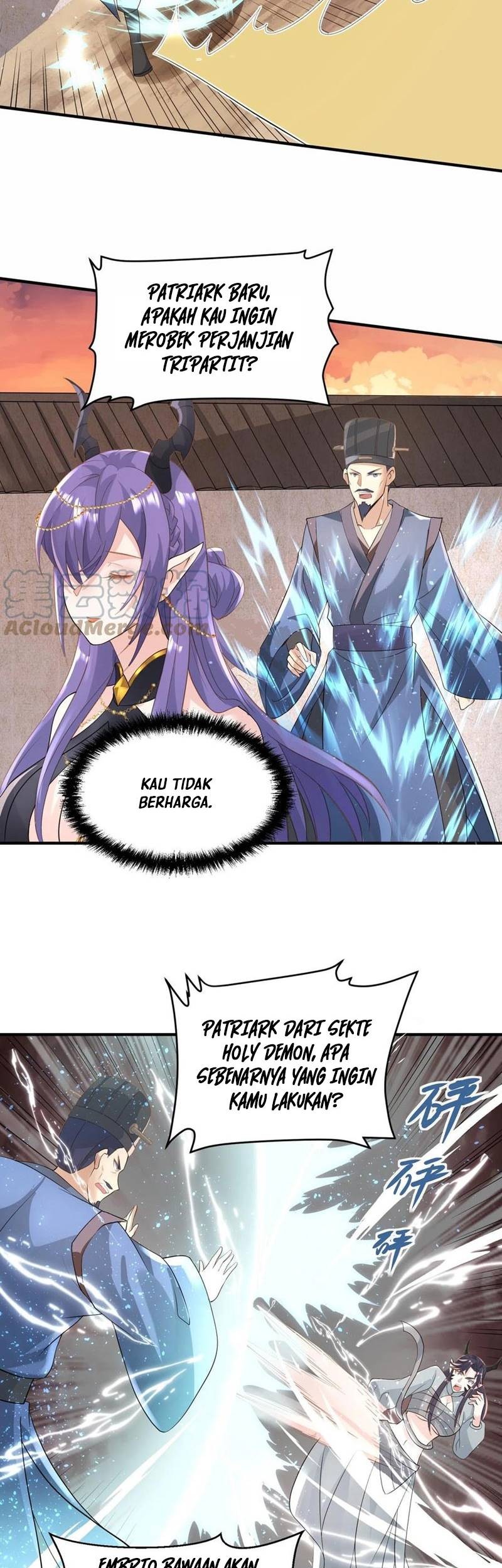 It’s Over! The Queen’s Soft Rice Husband is Actually Invincible Chapter 73 - halaman 16