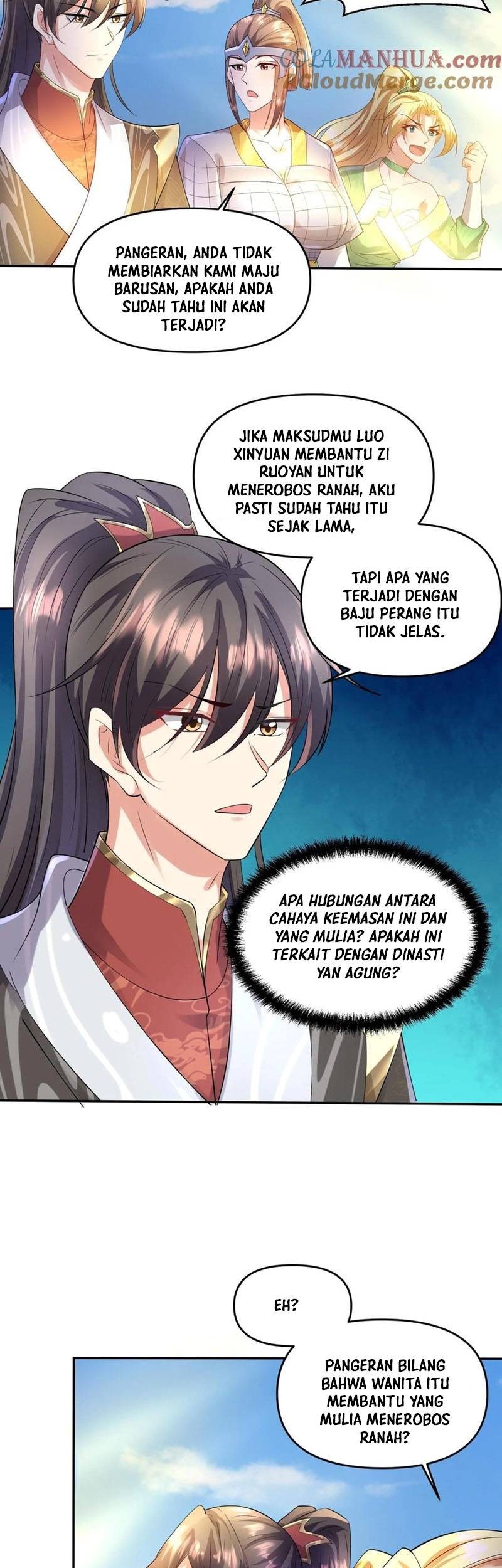 It’s Over! The Queen’s Soft Rice Husband is Actually Invincible Chapter 82 - halaman 18