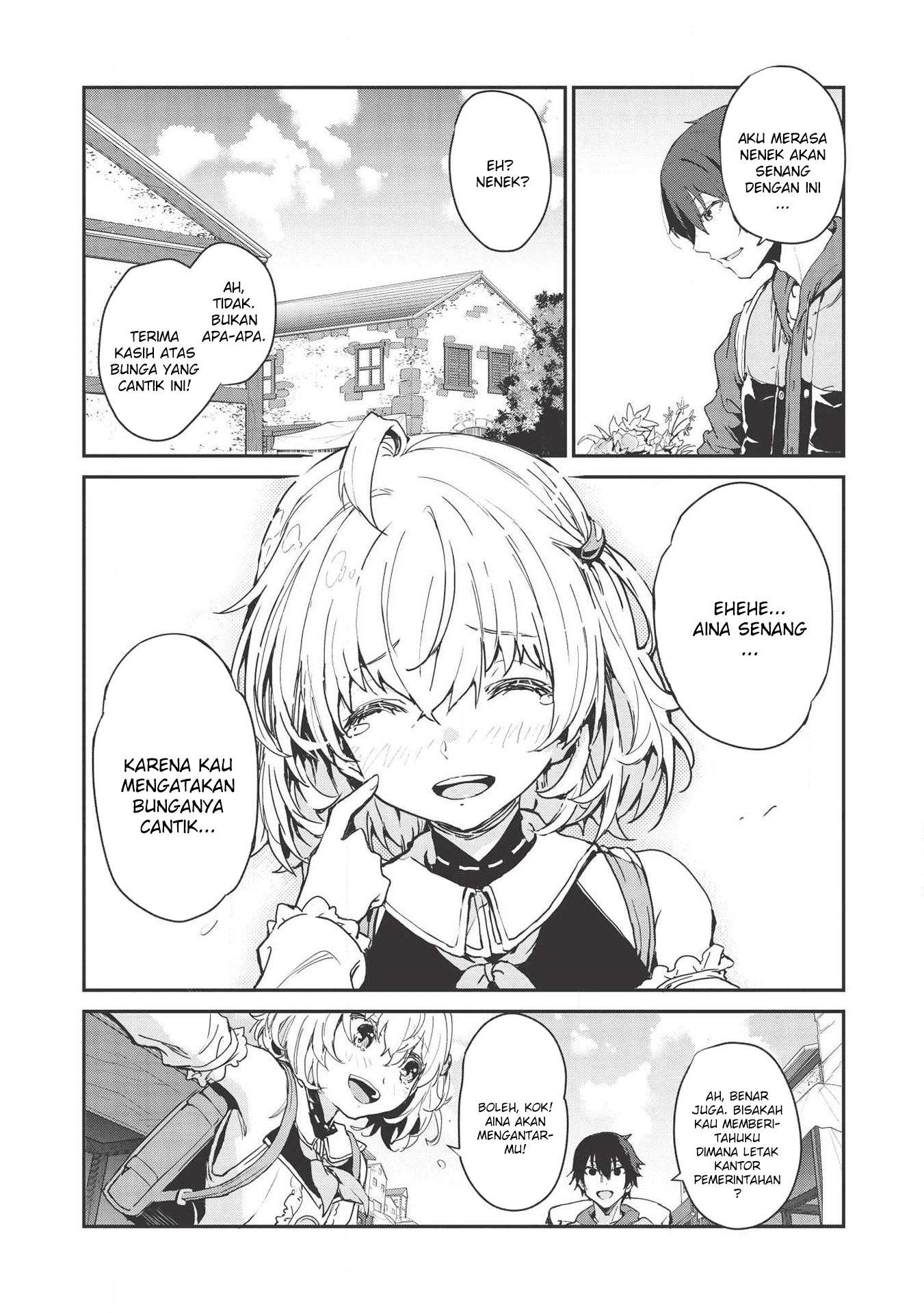 Itsu Demo Jitaku ni Kaereru Ore wa, Isekai de Gyoushoujin o Hajimemashita Chapter 1 - halaman 16