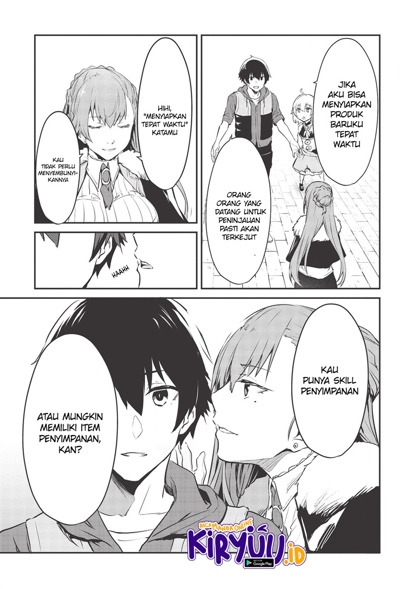 Itsu Demo Jitaku ni Kaereru Ore wa, Isekai de Gyoushoujin o Hajimemashita Chapter 14 - halaman 7