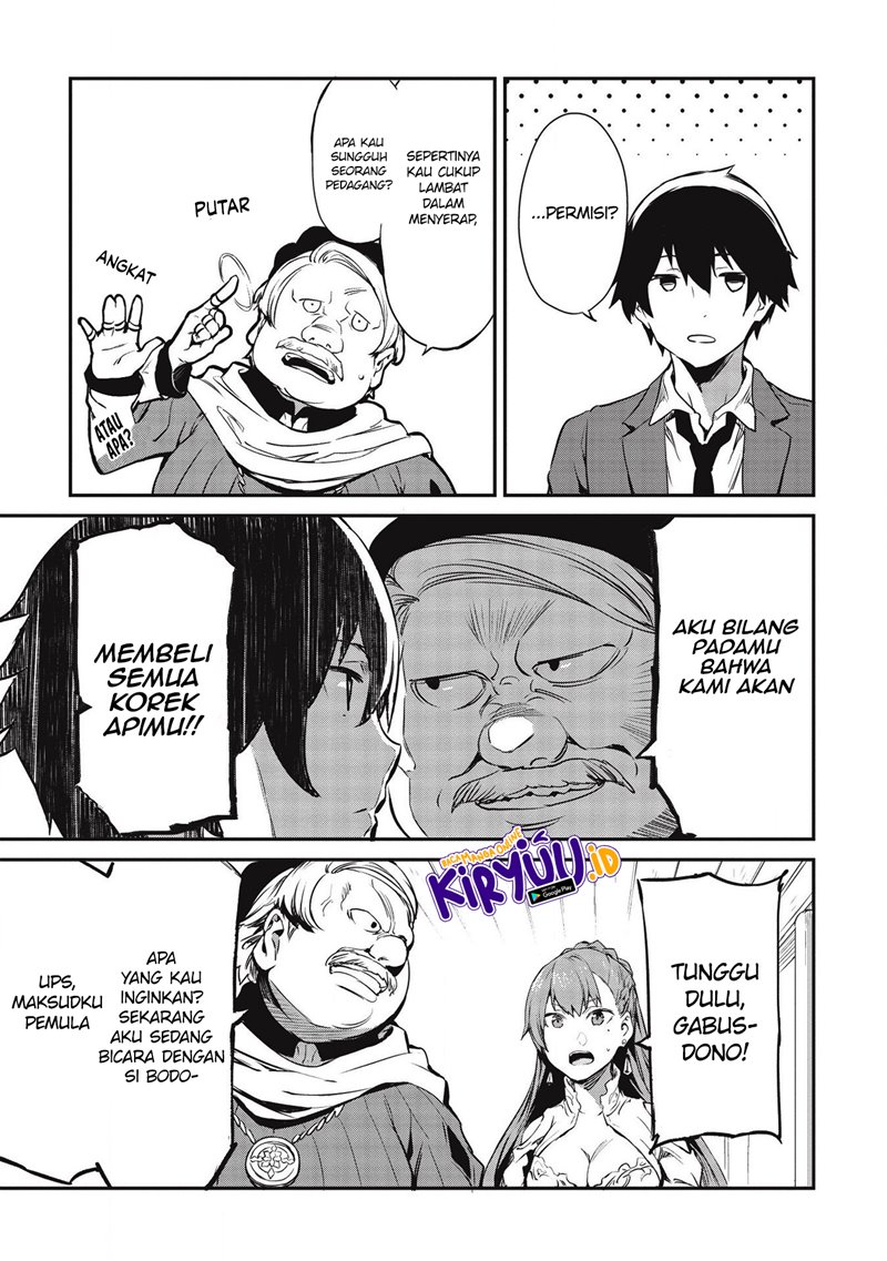 Itsu Demo Jitaku ni Kaereru Ore wa, Isekai de Gyoushoujin o Hajimemashita Chapter 15 - halaman 16
