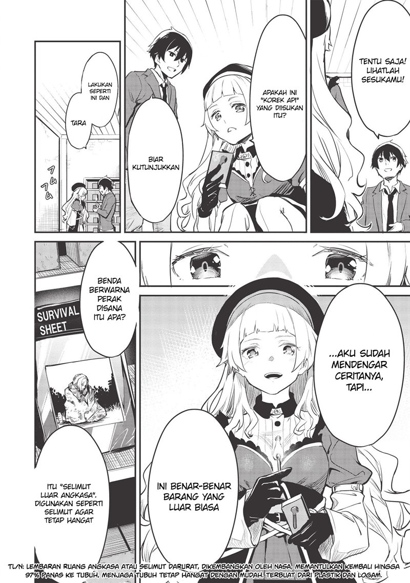 Itsu Demo Jitaku ni Kaereru Ore wa, Isekai de Gyoushoujin o Hajimemashita Chapter 15 - halaman 5