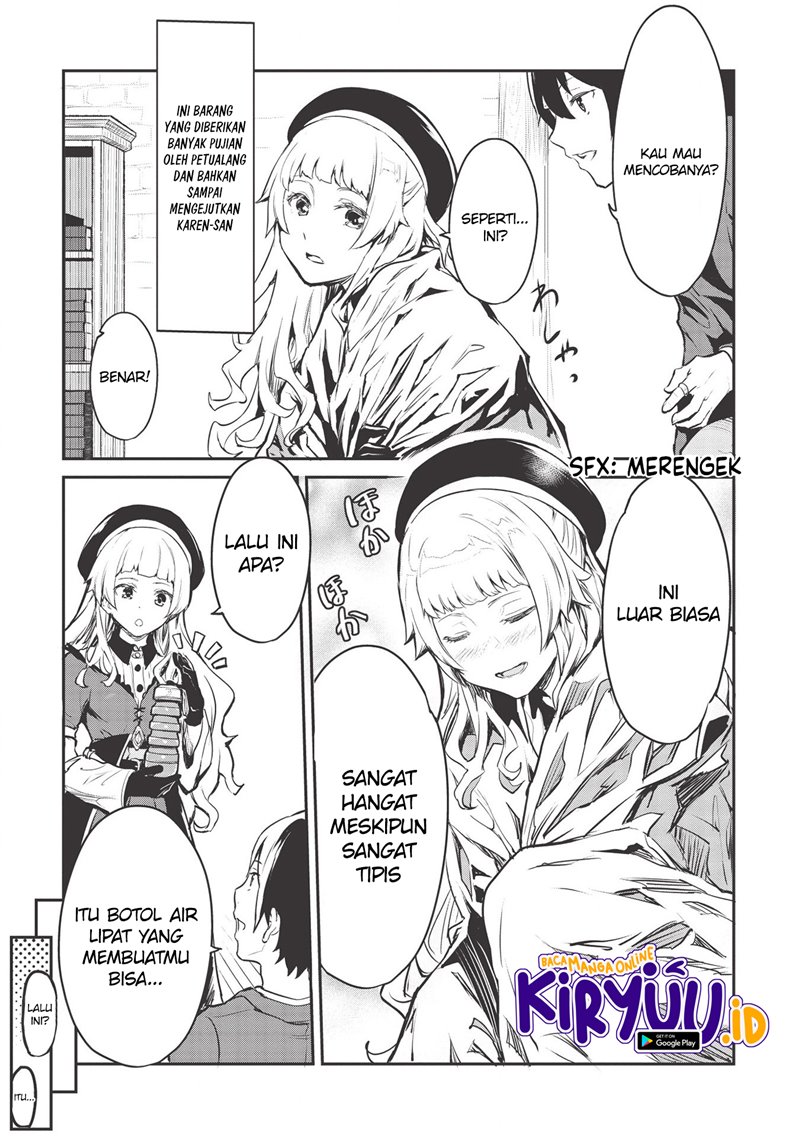 Itsu Demo Jitaku ni Kaereru Ore wa, Isekai de Gyoushoujin o Hajimemashita Chapter 15 - halaman 6