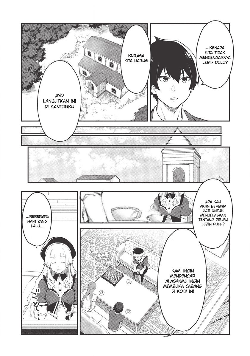 Itsu Demo Jitaku ni Kaereru Ore wa, Isekai de Gyoushoujin o Hajimemashita Chapter 17 - halaman 5