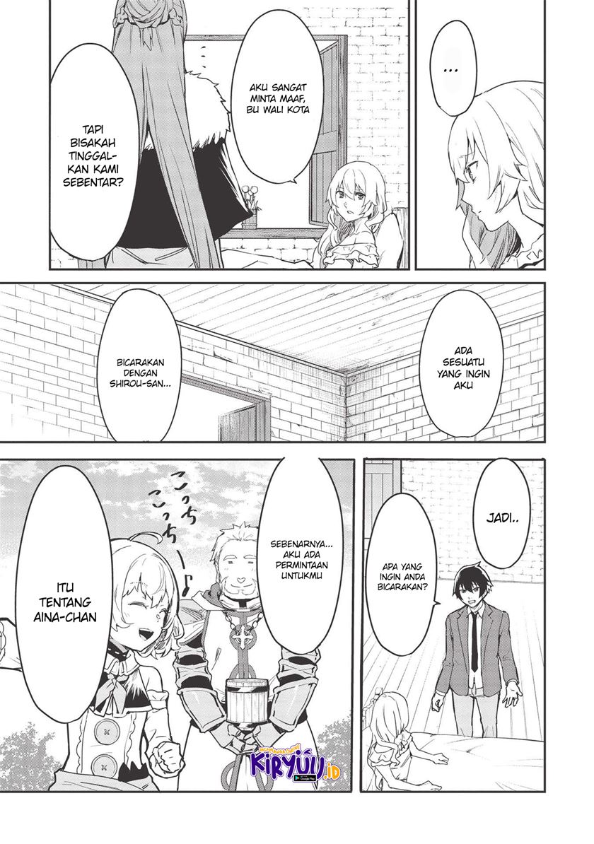 Itsu Demo Jitaku ni Kaereru Ore wa, Isekai de Gyoushoujin o Hajimemashita Chapter 19 - halaman 16