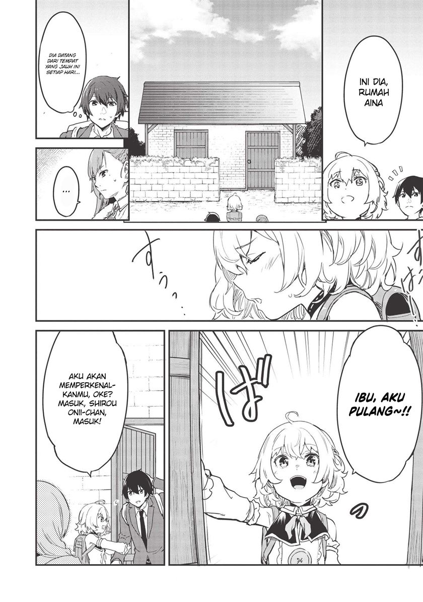 Itsu Demo Jitaku ni Kaereru Ore wa, Isekai de Gyoushoujin o Hajimemashita Chapter 19 - halaman 9