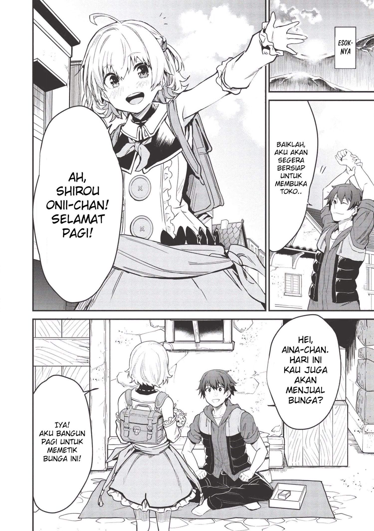 Itsu Demo Jitaku ni Kaereru Ore wa, Isekai de Gyoushoujin o Hajimemashita Chapter 2 - halaman 14