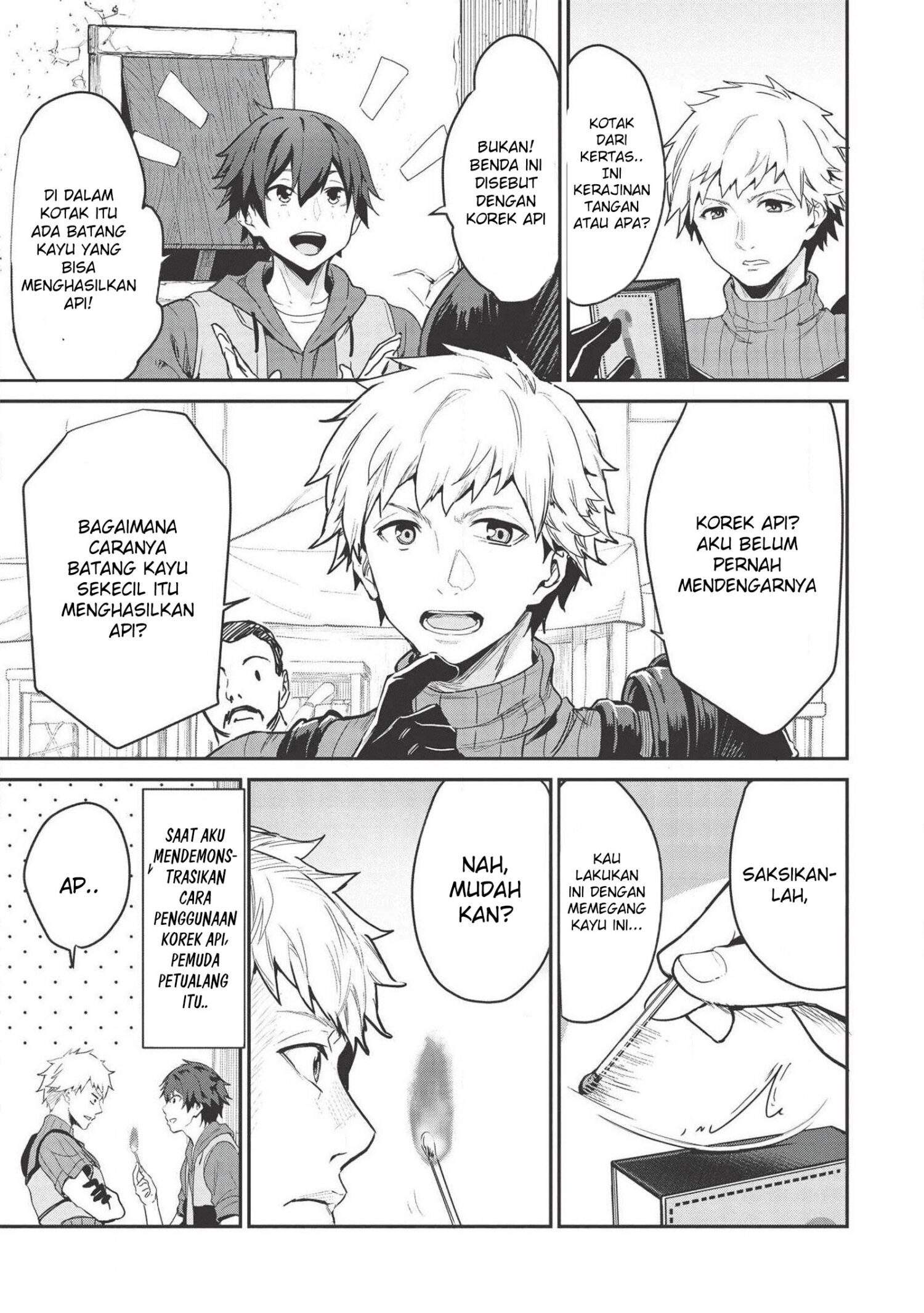 Itsu Demo Jitaku ni Kaereru Ore wa, Isekai de Gyoushoujin o Hajimemashita Chapter 2 - halaman 17