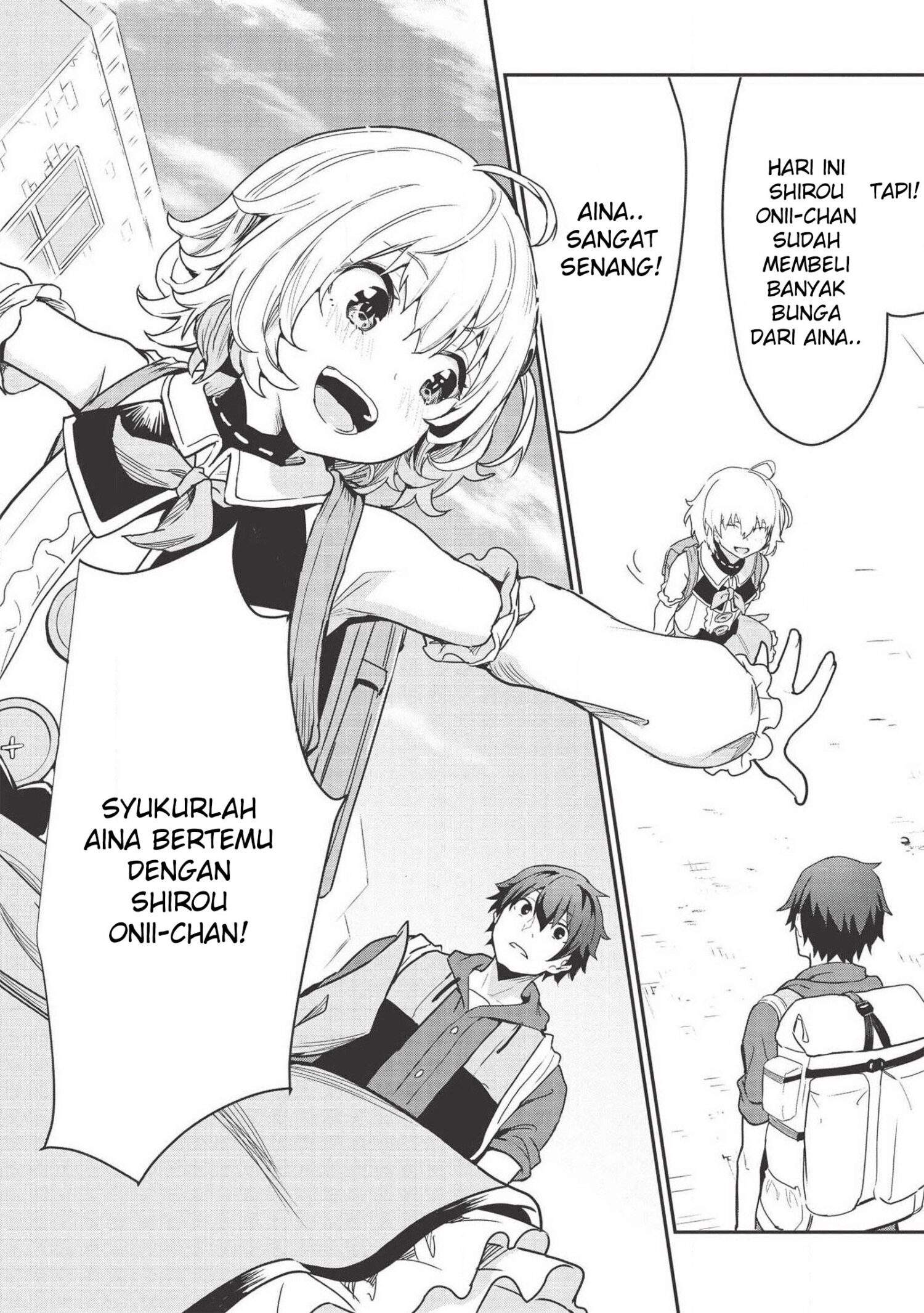 Itsu Demo Jitaku ni Kaereru Ore wa, Isekai de Gyoushoujin o Hajimemashita Chapter 2 - halaman 9