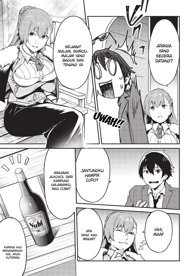 Itsu Demo Jitaku ni Kaereru Ore wa, Isekai de Gyoushoujin o Hajimemashita Chapter 21 - halaman 13