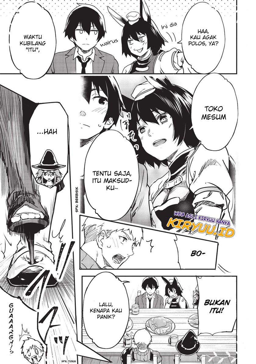 Itsu Demo Jitaku ni Kaereru Ore wa, Isekai de Gyoushoujin o Hajimemashita Chapter 23 - halaman 14