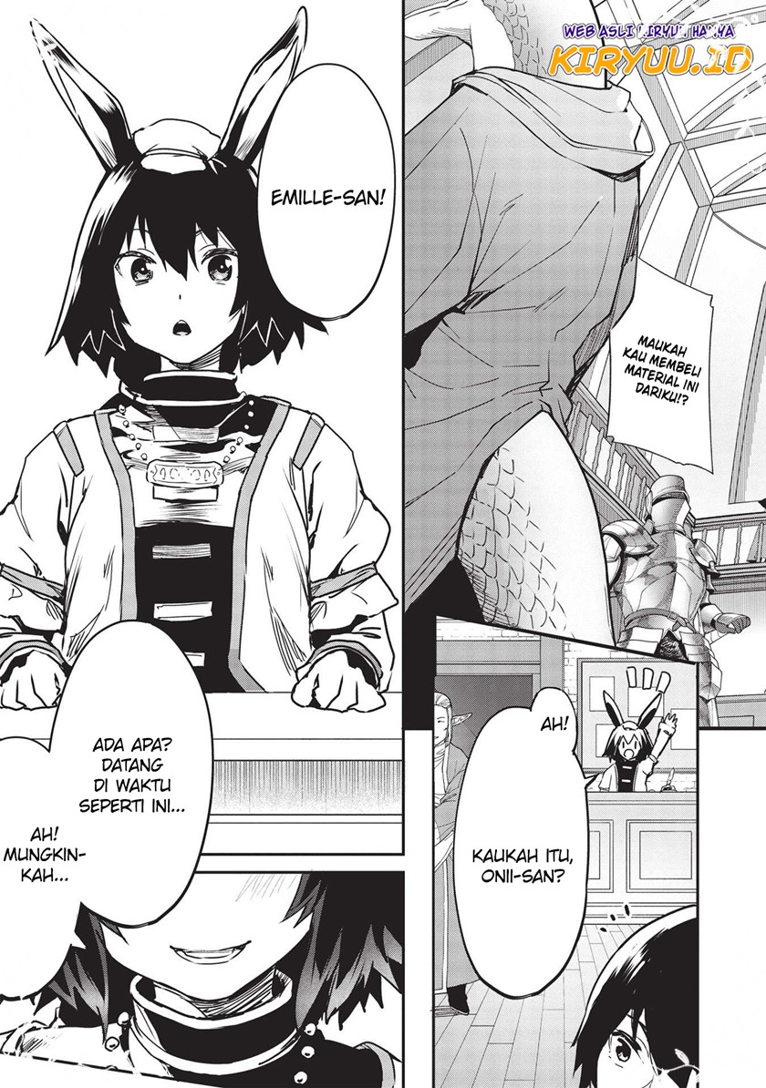 Itsu Demo Jitaku ni Kaereru Ore wa, Isekai de Gyoushoujin o Hajimemashita Chapter 23 - halaman 4