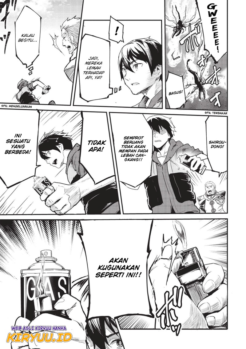 Itsu Demo Jitaku ni Kaereru Ore wa, Isekai de Gyoushoujin o Hajimemashita Chapter 24 - halaman 12