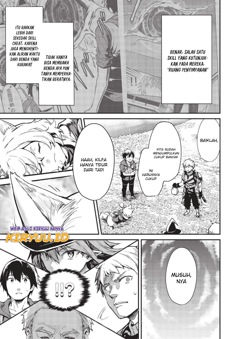 Itsu Demo Jitaku ni Kaereru Ore wa, Isekai de Gyoushoujin o Hajimemashita Chapter 24 - halaman 6