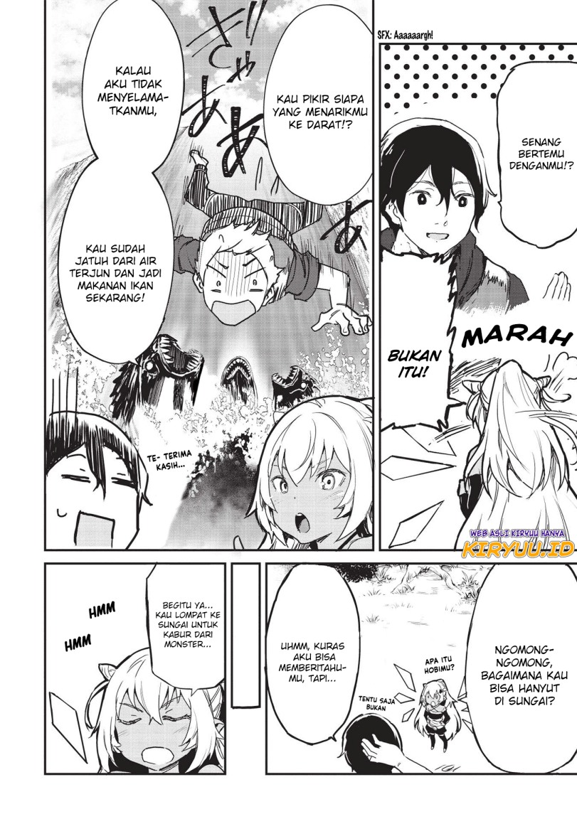Itsu Demo Jitaku ni Kaereru Ore wa, Isekai de Gyoushoujin o Hajimemashita Chapter 25 - halaman 3